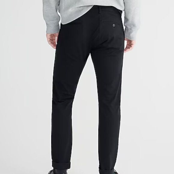 J. Crew 484 Slim-fit stretch chino pant Black size 31 NWT - Picture 3 of 14